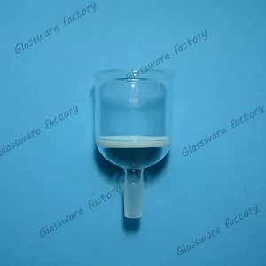 350mL,24/40,Glass Buchner Funnel,3# Coarse Filter,Ground Joint 24/40,Lab Glass - Picture 1 of 5
