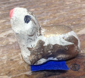 Mexican Pottery Folk Art Nativity Creche Figurine 27 Lamb Sheep Straight Up Head - Picture 1 of 1