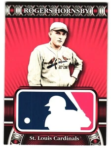 Rogers Hornsby 2010 Topps HTA Set Card #34 of 50 - Picture 1 of 2