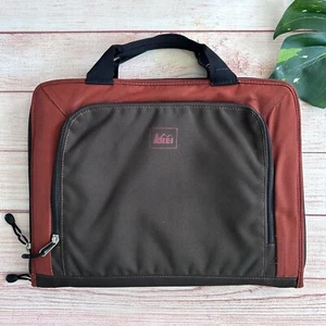 REI 15" Laptop Bag Brown Orange 2009 Computer Work Commuter School Unisex - Picture 1 of 14