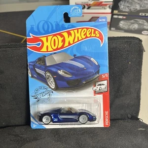2020 Hot Wheels Super Treasure Hunt #94 Porsche 5/5 PORSCHE 918 SPYDER W/protect - Picture 1 of 10