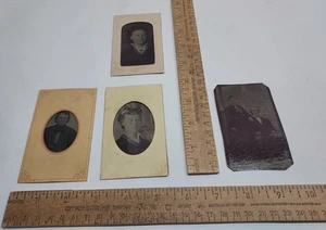 4 - Vintage PHOTOGRAPHs - TINTYPEs - listing #8019 - Picture 1 of 10