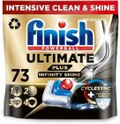 Finish Ultimate Plus Infinity Shine pastiglie per lavastoviglie, Fresh, 73 capsu