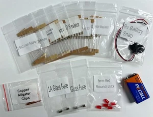 Make: Electronics Mini Kits (3rd Ed) - Electronic Component Packs Kits 1-5 - Picture 1 of 12