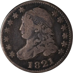 1821 Bust Dime Great Deals From The Executive Coin Company - Picture 1 of 2