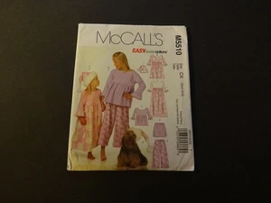 McCalls 5510 Girls Top Gown Shorts Pants Hat hat for dog Sewing Pattern 3-6 - Picture 1 of 1
