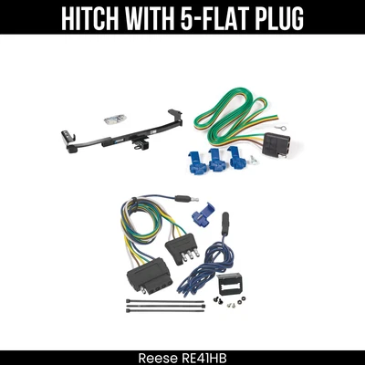 Enganche de remolque + cableado de 5 vías para 08-09 Ford Taurus Mercury Sable 44525 Clase 3 Foto 1 de 4