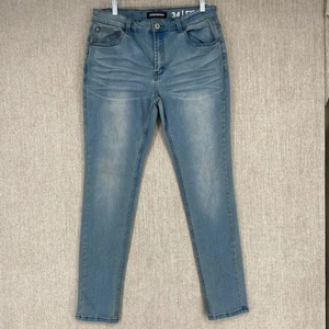 Jeans Serenede aderente slim fit denim elasticizzato baffo stone wash tutti i giorni 34x32 - Foto 1 di 16