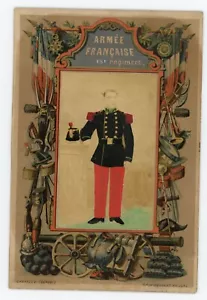PHOTO hand tinted armée Française 131 Régiment d'Infanterie, un militaire pose - Foto 1 di 2