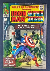 Tales of Suspense (1959) #70 en muy buen estado/en buen estado (5,0) Capitán América Titanium Man Jack Kirby - Imagen 1 de 2