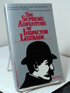 The Supreme Adventure of Inspector Lestrade by M J Trow  - 1987 - Picture 1 of 2