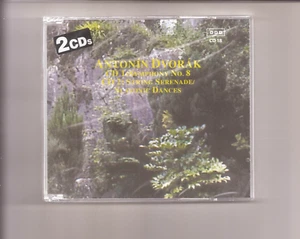 ANTONIN DVORAK Symphony No. 8 String Serenade Slavonic Dances 2 Disc Set NEW - Picture 1 of 2