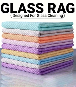 5pcs Fish Scale Cleaning Cloth - Stain Removal & Dishwashing Towel - NEW - Picture 1 of 8