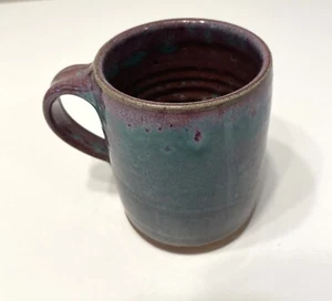 WheatonArts Pottery Mug Terry Plasket Artist - Picture 1 of 8