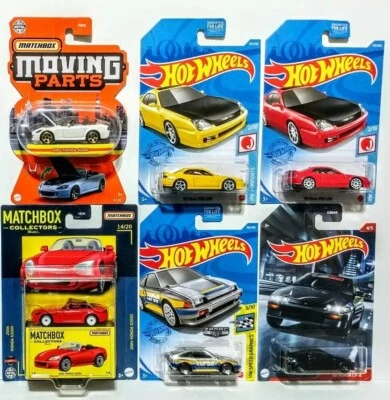 Hot Wheels/Matchbox Honda LOTE Premium S2000, ZAMAC/Preto CR-X e Honda Prelude - Imagem 1 de 4