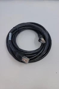 NCR/Radiant 497-0483258 15′ Cat 5e Patch Ethernet Cable Black - Picture 1 of 2