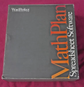 Rzadki arkusz kalkulacyjny Vintage Math Plan SW od Word Perfect - Pierwsza wersja - Zdjęcie 1 z 9