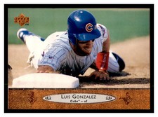 1996 Upper Deck #38 LUIS GONZALEZ Chicago Cubs ~B8A