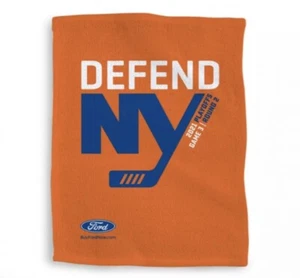 NHL New York Islanders Boston Bruins Defend NY 2021 Playoffs Game 3 Rally Towel - Picture 1 of 2
