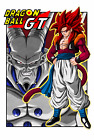 Dragon Ball GT Poster Goku SSJ4 with Earth Background 12in x18in Free  Shipping