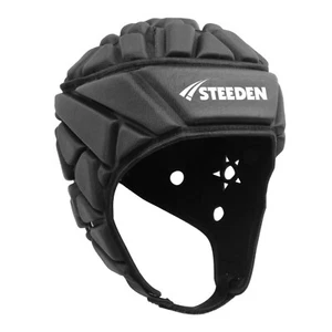 Steeden GALAXY Black Rugby League Headgear Head Protector Guard NRL Size Medium - Picture 1 of 1