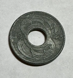 1943 Hungary Transit Token - BSZKRT-VALTOJEGY (Budapest-Ticket) Worth 40 Fullér - Picture 1 of 2