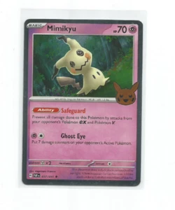 MIMIKYU 2024 POKEMON TRICK OR TRADE HOLO KARTE #37/91 - Bild 1 von 1