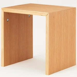 MUJI Oak U-Shaped Furniture (W x D x H): 13.8 x 11.8 x 13.8 inches New - Picture 1 of 7