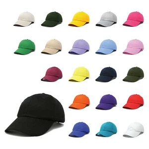 DALIX Baseball Cap Dad Hat Plain Men Women Cotton Adjustable Blank Unstructured - Picture 1 of 142