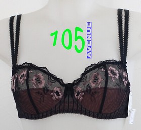 New Bra Corbeille + Aubade Folies Frivoles + FR 85C/85D Or 95C