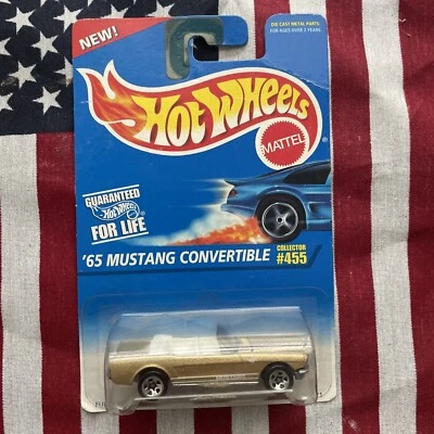 Hot Wheels 1995 Coleccionista Diecast Car '65 Mustang Convertible 455 13871 Ford Nuevo en Caja Foto 1 de 4