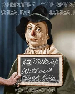 Ray Bolger Vogelscheuche Testaufnahme #2 Zauberer von Oz | 8x10 FARBFOTO VON C. SPRINGER - Bild 1 von 1