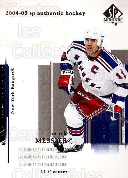 2004-05 SP Authentic #56 Mark Messier - Image 1 of 1