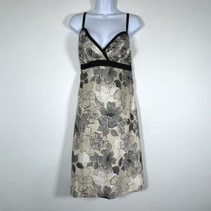 Vintage Womens Y2K Babydoll Sun Dress Size 12 Asian Floral Cotton Lightweight - Picture 1 of 16