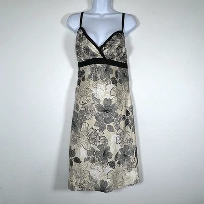 Vintage Womens Y2K Babydoll Sun Dress Size 12 Asian Floral Cotton Lightweight - Image 1 of 4