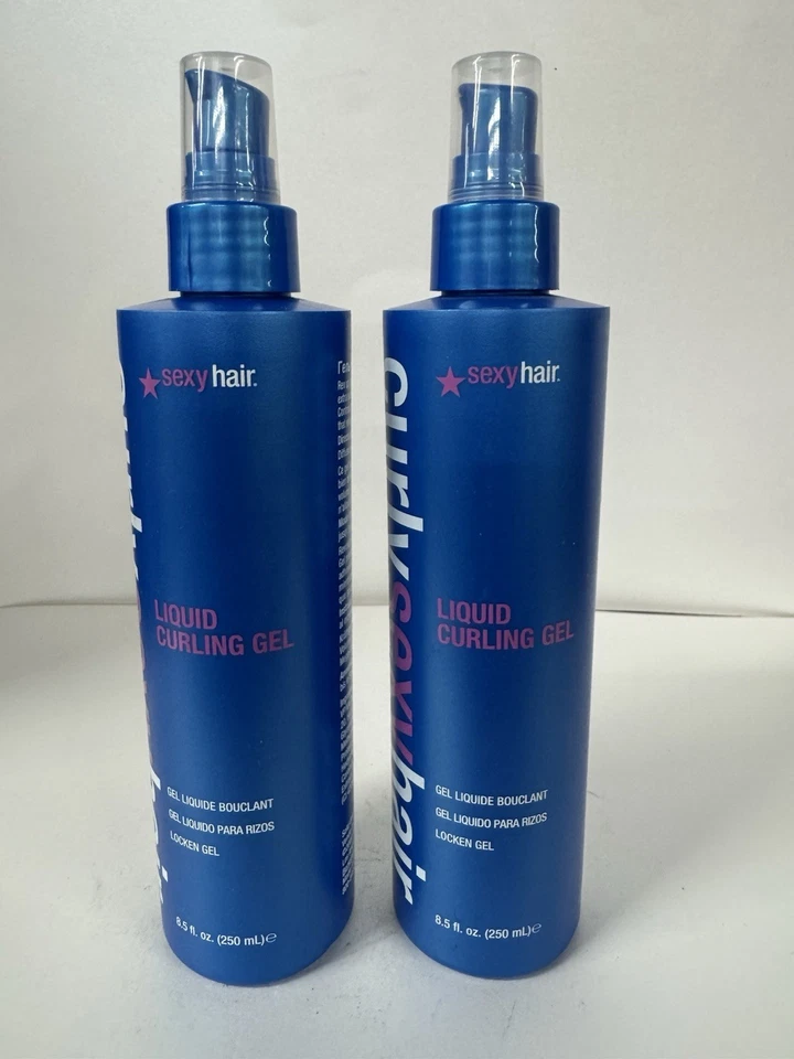 Paquete de 2 - Gel rizador líquido para cabello rizado sexy 8,5 oz NUEVO Foto 1 de 3
