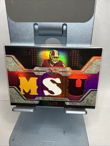 Topps Triple Threads Devin Thomas 2008 n. TTR-25 "MSU" 14/17 SSP raro ritrovamento - Foto 1 di 3