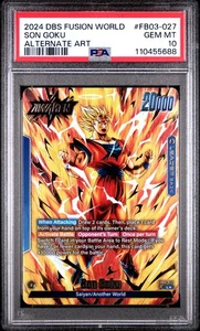 Son Goku Alternative Art Dragon Ball Super 2024 FB03-027 Leader PSA 10 - Bild 1 von 2