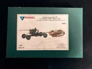 S-Model 1/35 C2P Tractor with Bofors 40mm wz.36 Resin Kit E035 Complete Poland - Picture 1 of 5