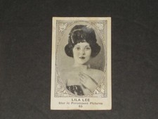 E123 American Caramel MOVIE STARS #65/120, LILA LEE, VERY NICE CARD!!