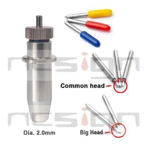 GCC Jaguar Plotter Blade Holder HQ Tungsten Steel Big Head Deep Cut 30/45/60Deg - Picture 1 of 14