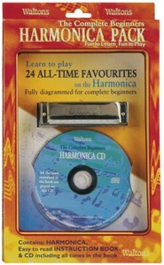 The Complete Beginners Harmonica Pack Harmonica Book CD NUEVO 000634108 - Imagen 1 de 1