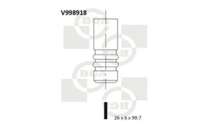 VÁLVULA DE MOTOR BGA - V998918 - Imagen 1 de 7