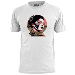 Camiseta Para Hombre Geisha Niña V1 Japón Artes Escénicas Japonesas - Imagen 1 de 3