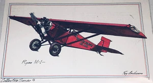 Ryan M-1 Pacific Air Transport Luftpost 1926 Flugzeug Postkarte F204 - Bild 1 von 4