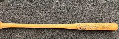 Pittsburgh Pirates Bobby Bonilla Game Ready Bat Autographed To NHL Chris Chelios - Image 1 of 4