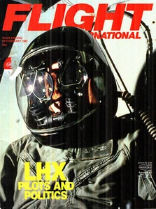 FLIGHT INTERNATIONAL 28 FEB 87 US ARMY LHX HELICOPTER_ KONIGSBERG PENGUIN ASM - Imagen 1 de 3