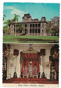 VTG Postcard - Iolani Palace, Honolulu, Hawaii - 4 x 6" - Picture 1 of 2