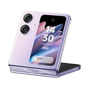 OPPO Find N2 Flip 5G Smartphone Faltbar 256 GB Moonlite Purple "Gratis Versand" - Afbeelding 1 van 1