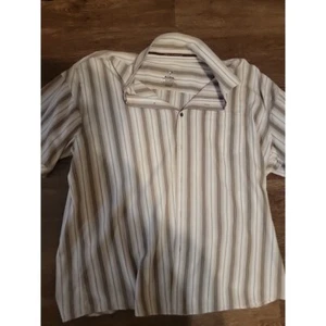 Kuhl Mens Shirt Button Up Striped Short Sleeve Casual XXL - Picture 1 of 10